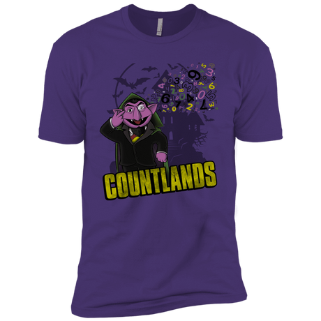 T-Shirts Purple Rush/ / X-Small COUNTLANDS Men's Premium T-Shirt