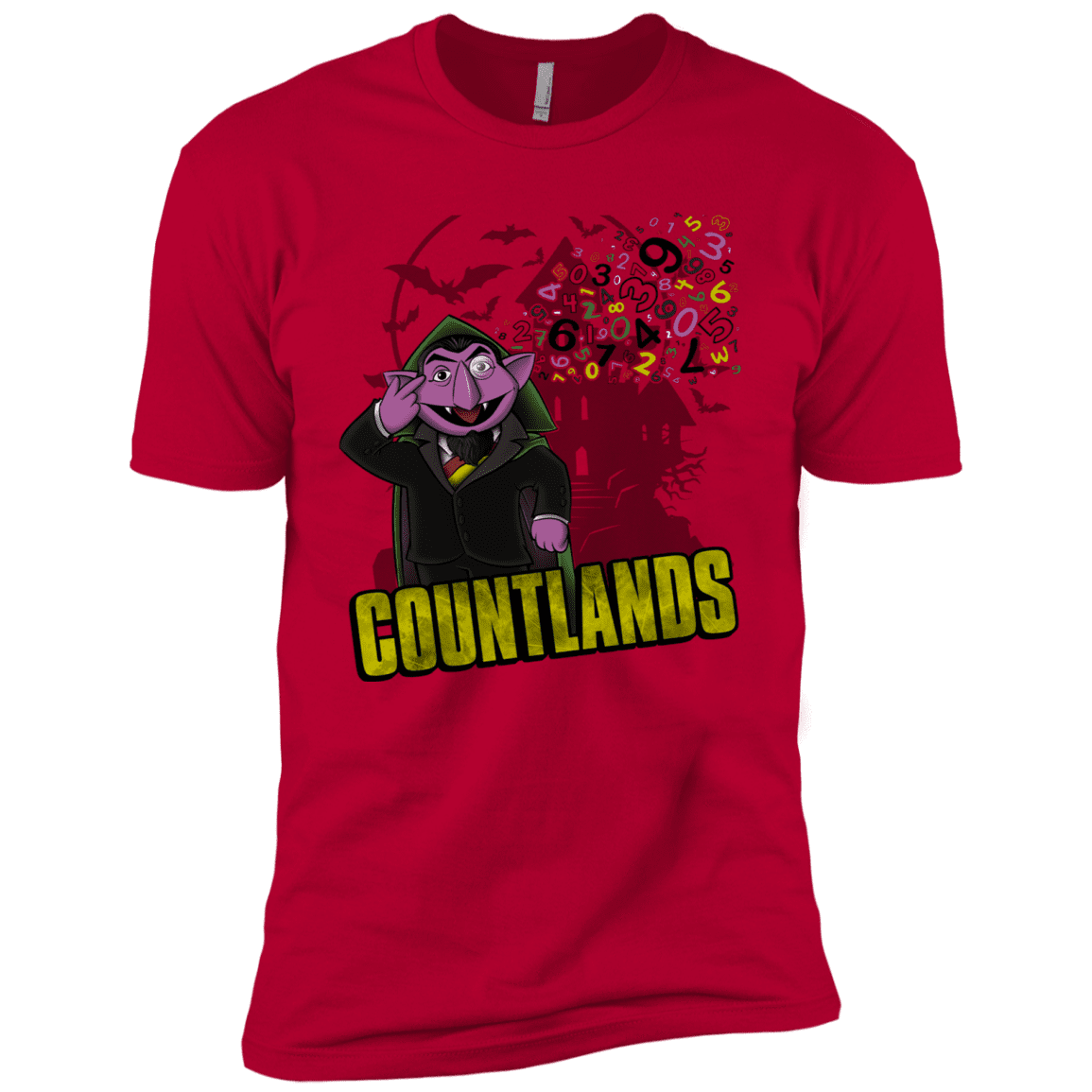 T-Shirts Red / X-Small COUNTLANDS Men's Premium T-Shirt