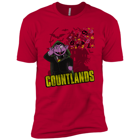 T-Shirts Red / X-Small COUNTLANDS Men's Premium T-Shirt
