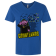 T-Shirts Royal / X-Small COUNTLANDS Men's Premium V-Neck