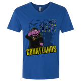 T-Shirts Royal / X-Small COUNTLANDS Men's Premium V-Neck