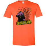 T-Shirts Orange / S COUNTLANDS Men's Semi-Fitted Softstyle