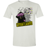 T-Shirts White / X-Small COUNTLANDS Men's Semi-Fitted Softstyle