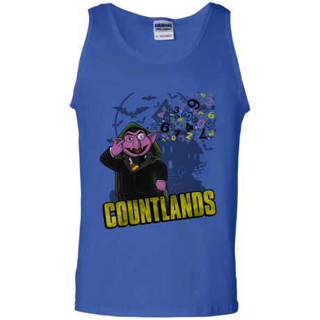 T-Shirts Royal / S COUNTLANDS Men's Tank Top
