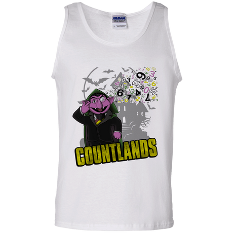 T-Shirts White / S COUNTLANDS Men's Tank Top