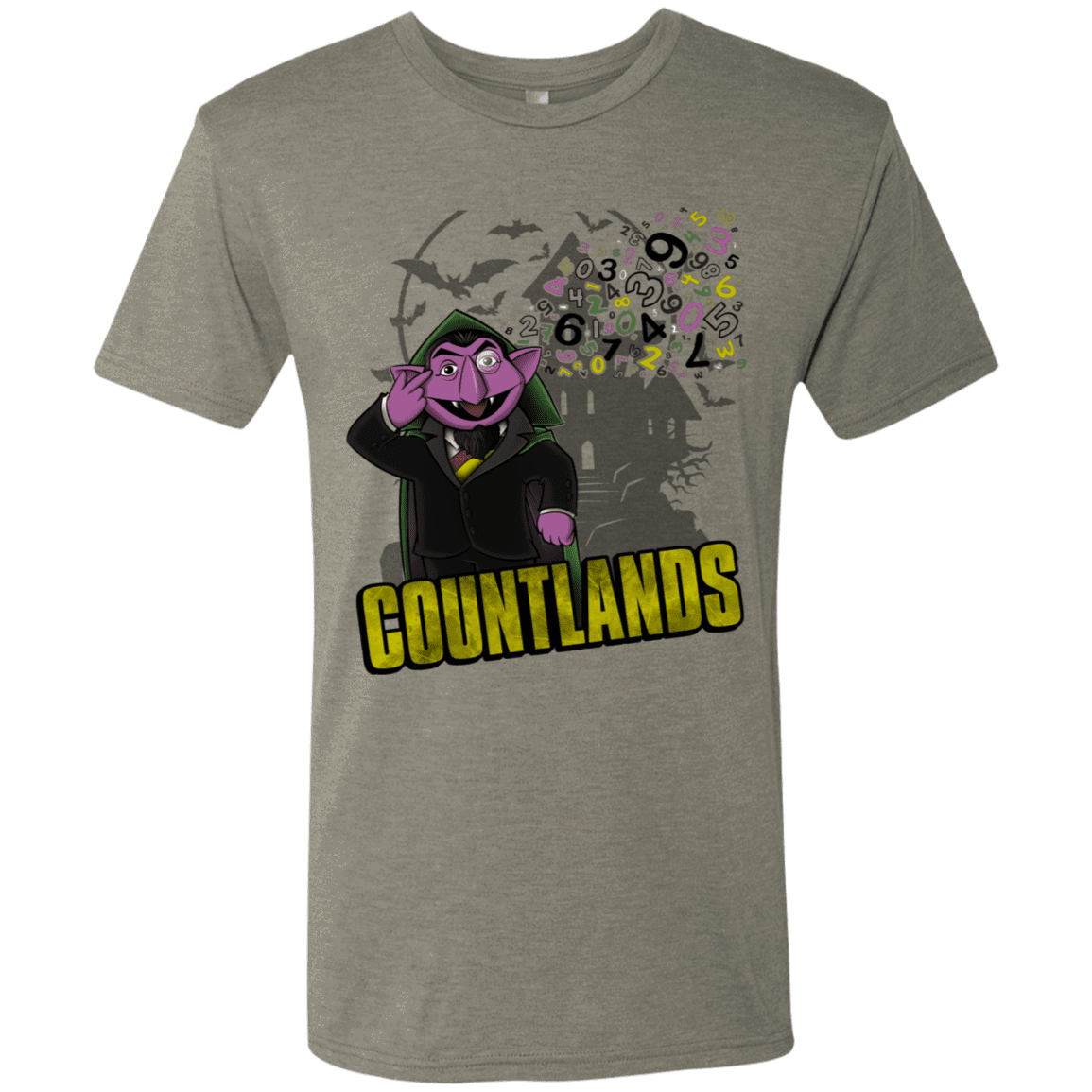 T-Shirts Venetian Grey / S COUNTLANDS Men's Triblend T-Shirt