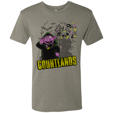 T-Shirts Venetian Grey / S COUNTLANDS Men's Triblend T-Shirt
