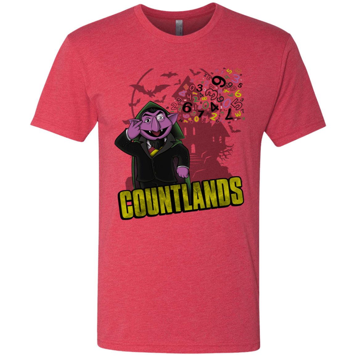 T-Shirts Vintage Red / S COUNTLANDS Men's Triblend T-Shirt
