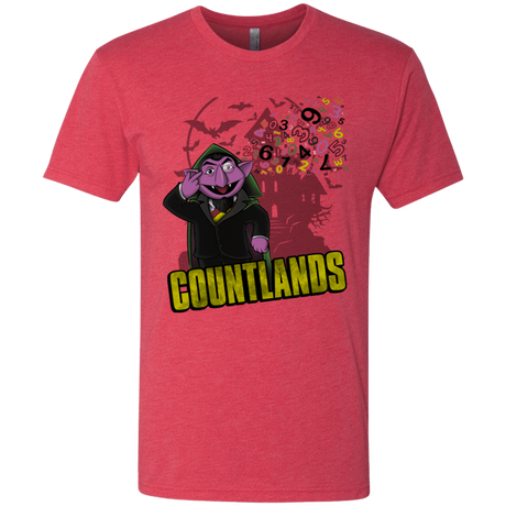 T-Shirts Vintage Red / S COUNTLANDS Men's Triblend T-Shirt