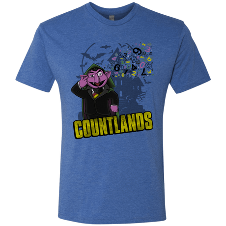T-Shirts Vintage Royal / S COUNTLANDS Men's Triblend T-Shirt