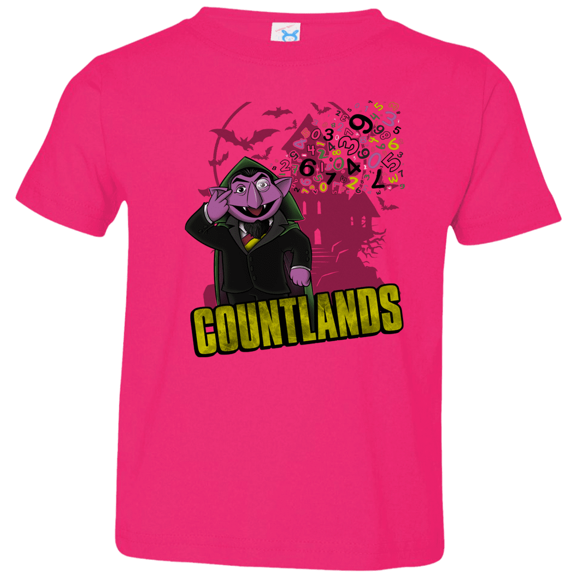 T-Shirts Hot Pink / 2T COUNTLANDS Toddler Premium T-Shirt