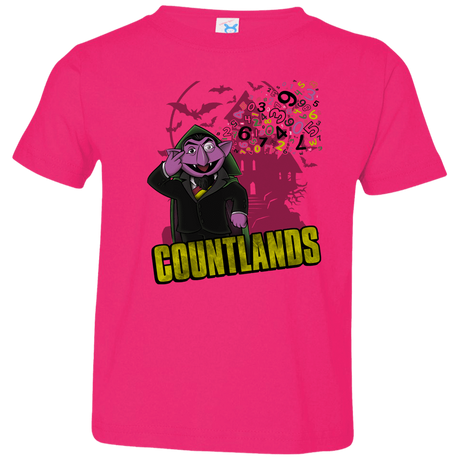 T-Shirts Hot Pink / 2T COUNTLANDS Toddler Premium T-Shirt