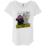 T-Shirts Heather White / X-Small COUNTLANDS Triblend Dolman Sleeve