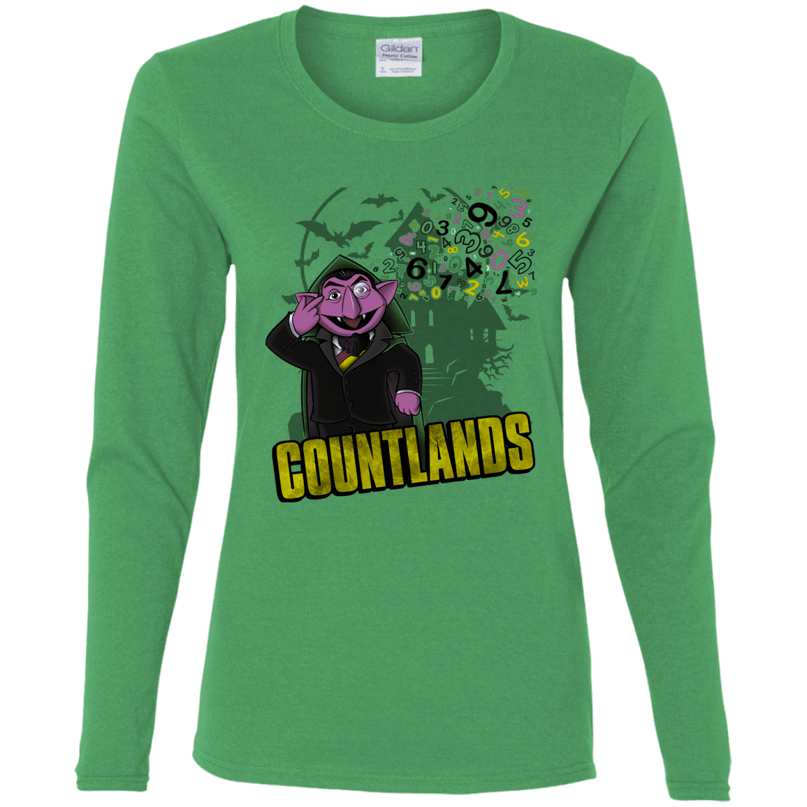 T-Shirts Irish Green / S COUNTLANDS Women's Long Sleeve T-Shirt