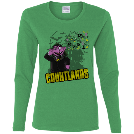 T-Shirts Irish Green / S COUNTLANDS Women's Long Sleeve T-Shirt