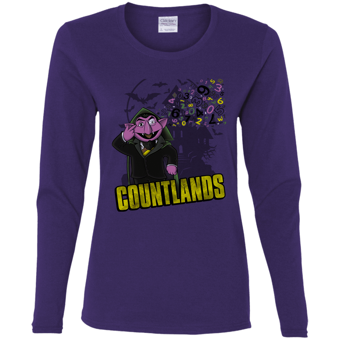 T-Shirts Purple / S COUNTLANDS Women's Long Sleeve T-Shirt