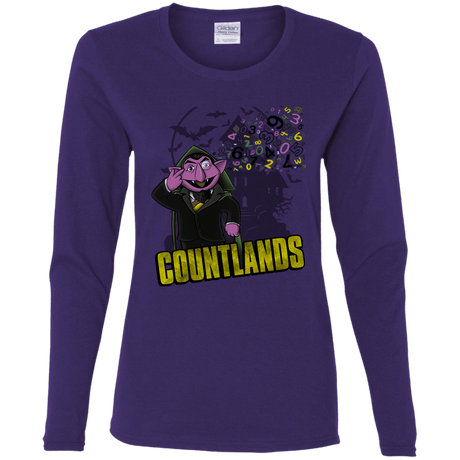 T-Shirts Purple / S COUNTLANDS Women's Long Sleeve T-Shirt