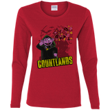 T-Shirts Red / S COUNTLANDS Women's Long Sleeve T-Shirt