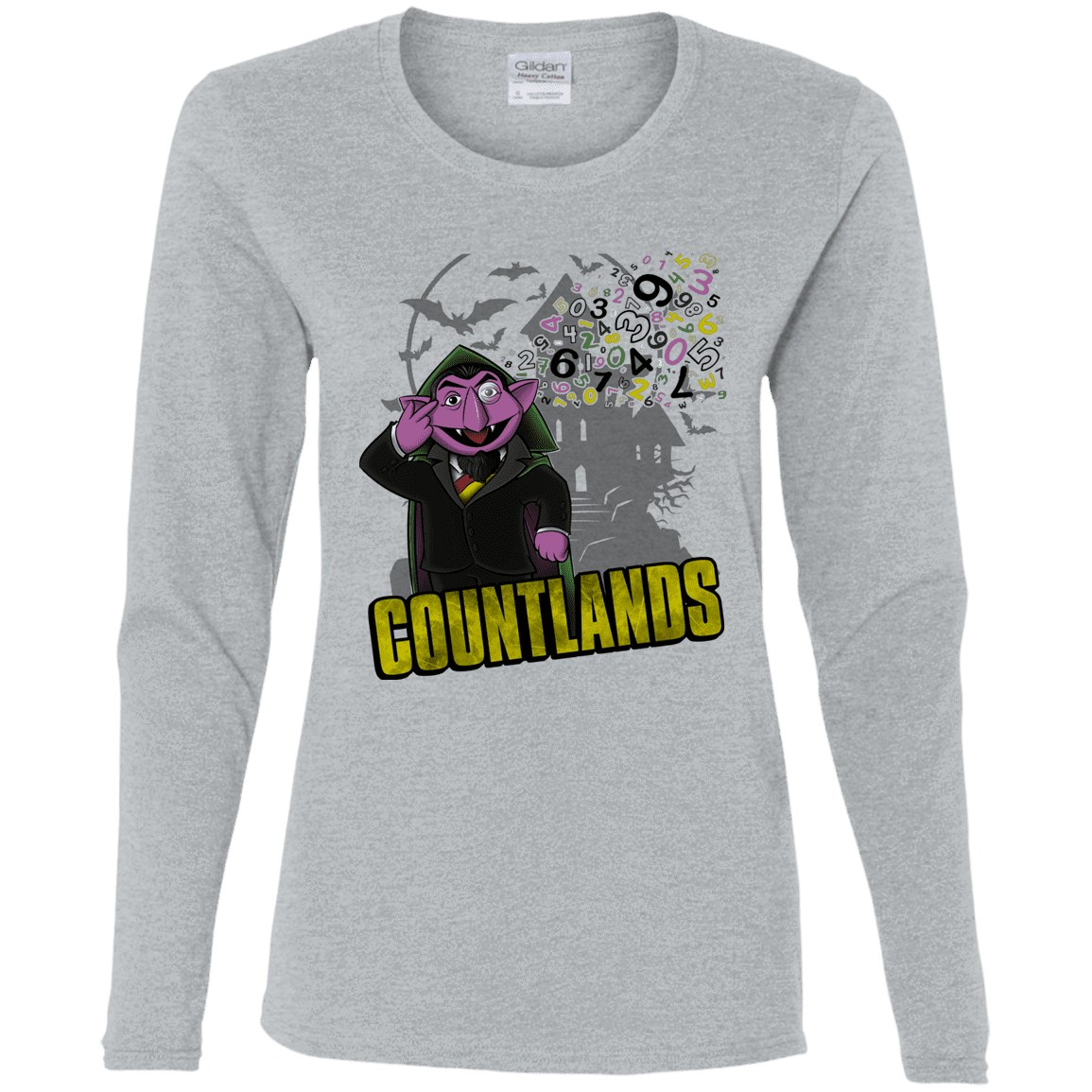 T-Shirts Sport Grey / S COUNTLANDS Women's Long Sleeve T-Shirt