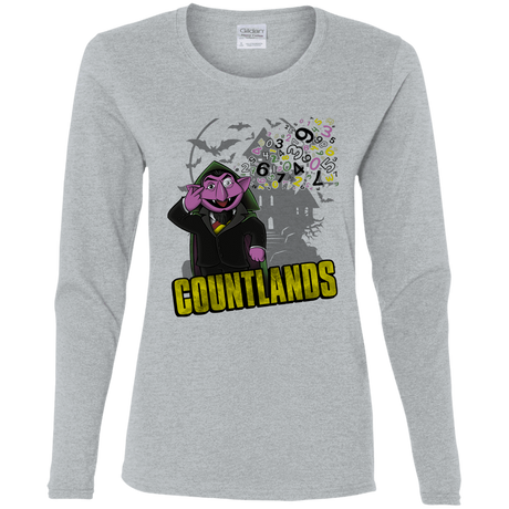 T-Shirts Sport Grey / S COUNTLANDS Women's Long Sleeve T-Shirt