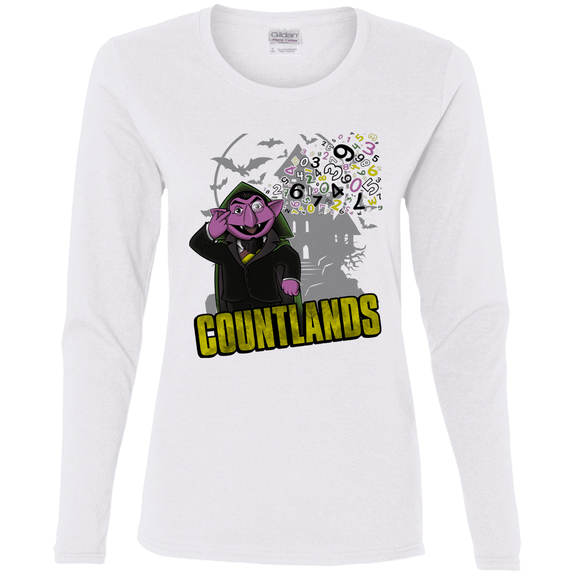 T-Shirts White / S COUNTLANDS Women's Long Sleeve T-Shirt