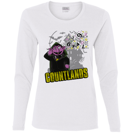 T-Shirts White / S COUNTLANDS Women's Long Sleeve T-Shirt