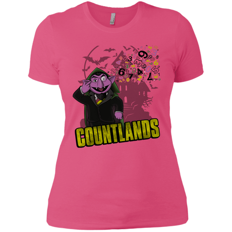 T-Shirts Hot Pink / X-Small COUNTLANDS Women's Premium T-Shirt