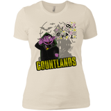 T-Shirts Ivory/ / X-Small COUNTLANDS Women's Premium T-Shirt