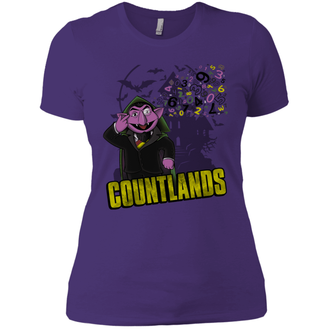T-Shirts Purple Rush/ / X-Small COUNTLANDS Women's Premium T-Shirt
