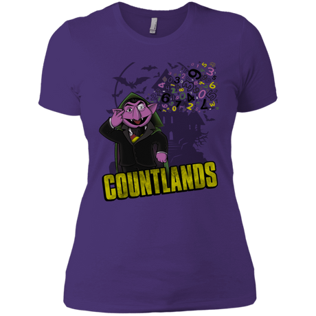 T-Shirts Purple Rush/ / X-Small COUNTLANDS Women's Premium T-Shirt
