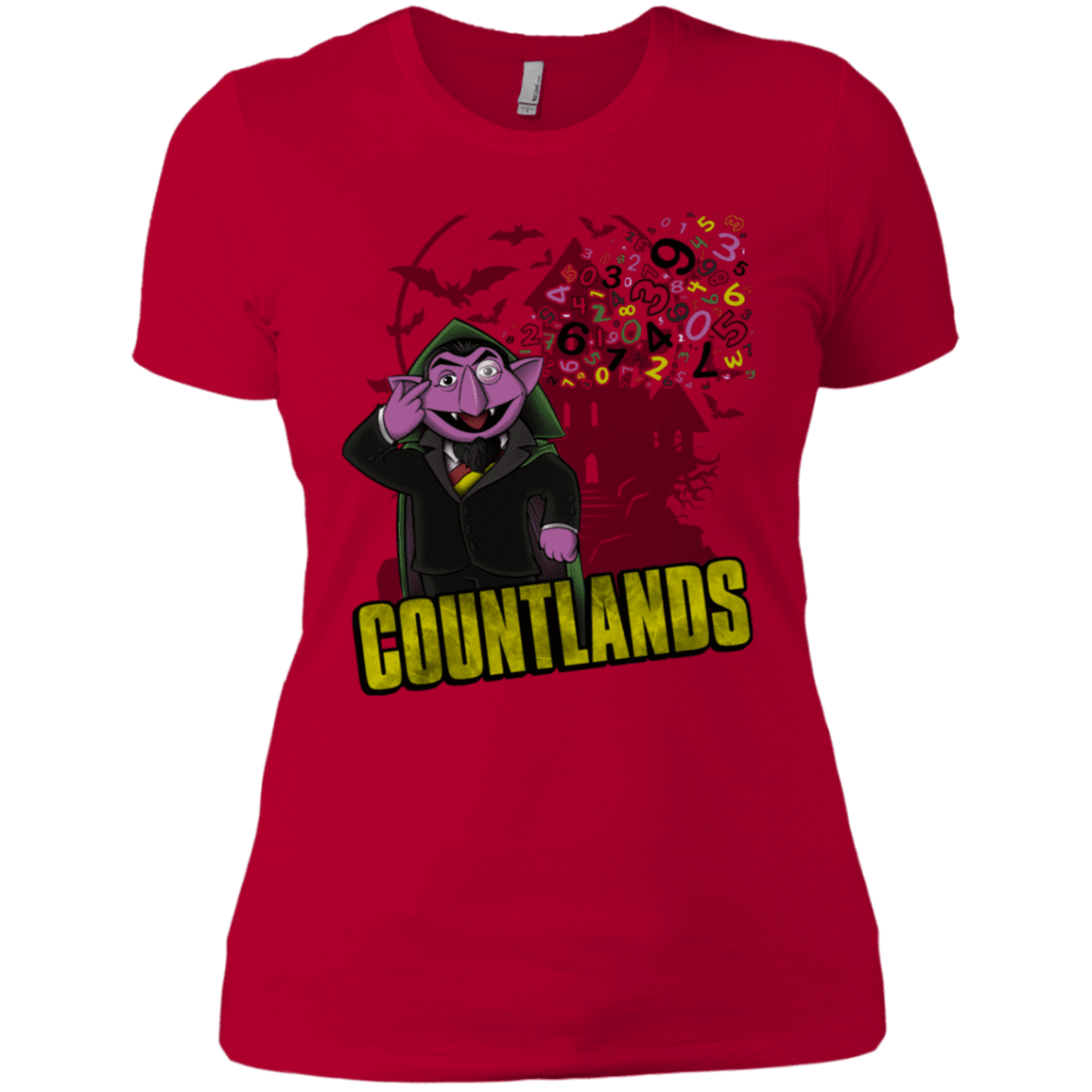 T-Shirts Red / X-Small COUNTLANDS Women's Premium T-Shirt