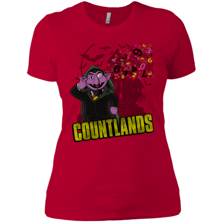 T-Shirts Red / X-Small COUNTLANDS Women's Premium T-Shirt