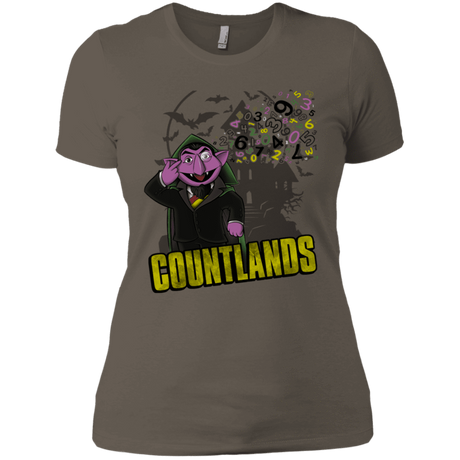 T-Shirts Warm Grey / X-Small COUNTLANDS Women's Premium T-Shirt