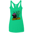 T-Shirts Envy / X-Small COUNTLANDS Women's Triblend Racerback Tank