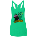 T-Shirts Envy / X-Small COUNTLANDS Women's Triblend Racerback Tank