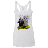 T-Shirts Heather White / X-Small COUNTLANDS Women's Triblend Racerback Tank