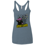 T-Shirts Indigo / X-Small COUNTLANDS Women's Triblend Racerback Tank