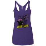 T-Shirts Purple Rush / X-Small COUNTLANDS Women's Triblend Racerback Tank