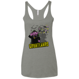 T-Shirts Venetian Grey / X-Small COUNTLANDS Women's Triblend Racerback Tank