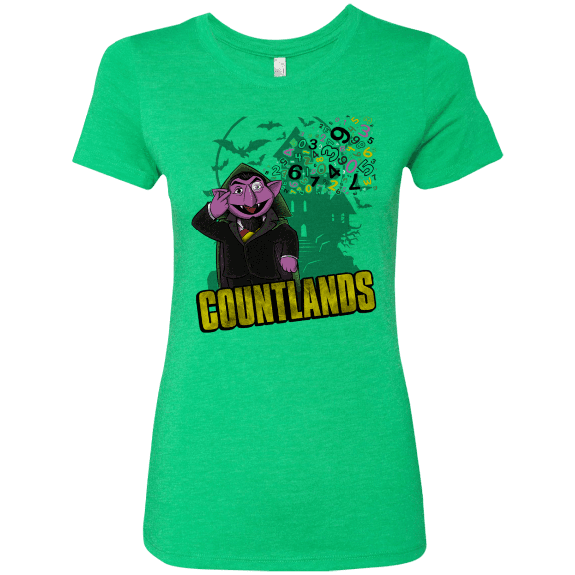 T-Shirts Envy / S COUNTLANDS Women's Triblend T-Shirt