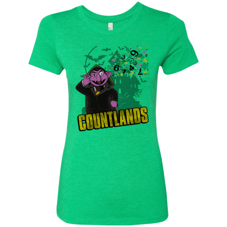 T-Shirts Envy / S COUNTLANDS Women's Triblend T-Shirt