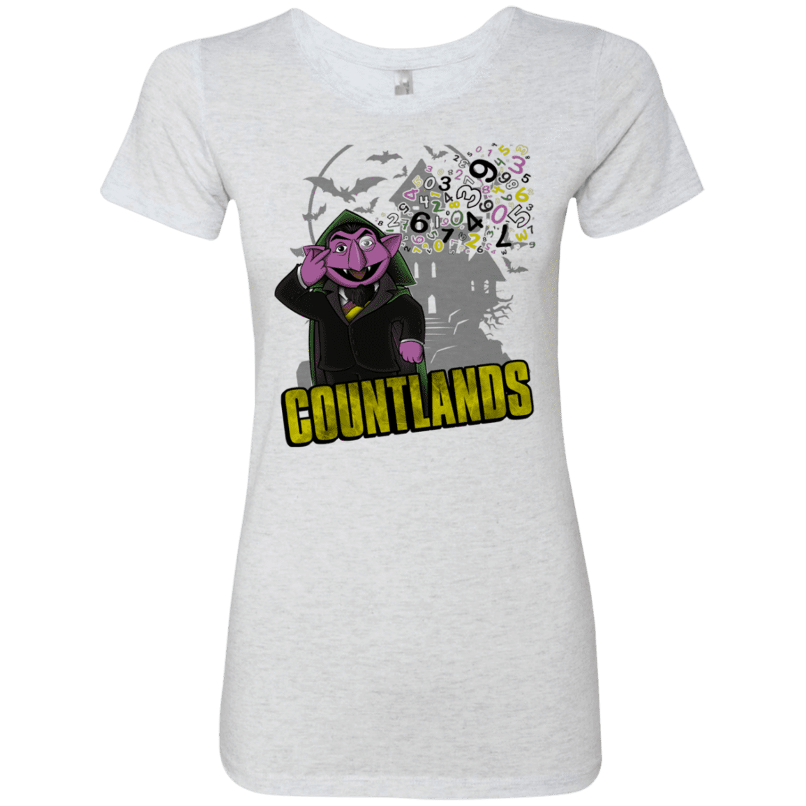T-Shirts Heather White / S COUNTLANDS Women's Triblend T-Shirt