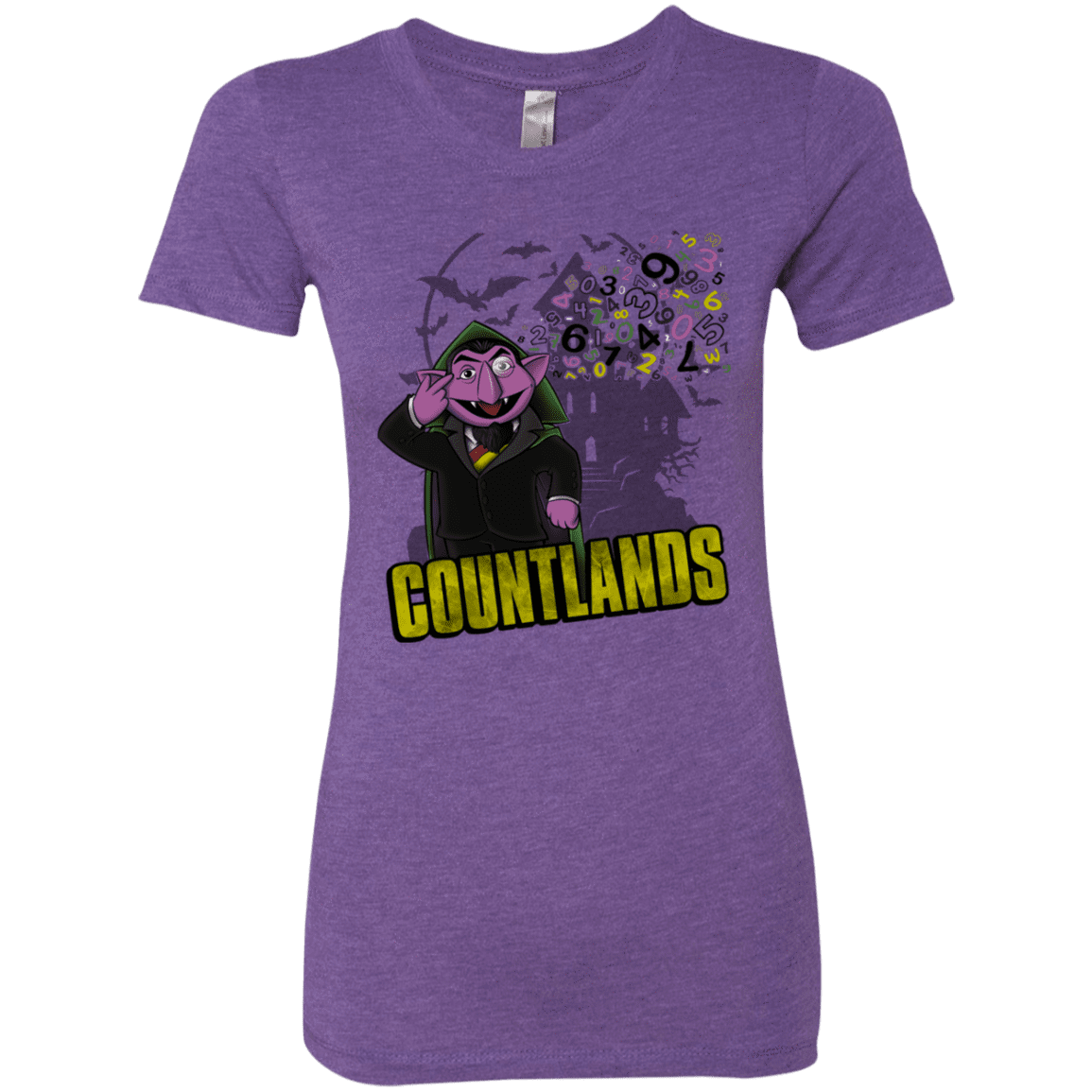 T-Shirts Purple Rush / S COUNTLANDS Women's Triblend T-Shirt