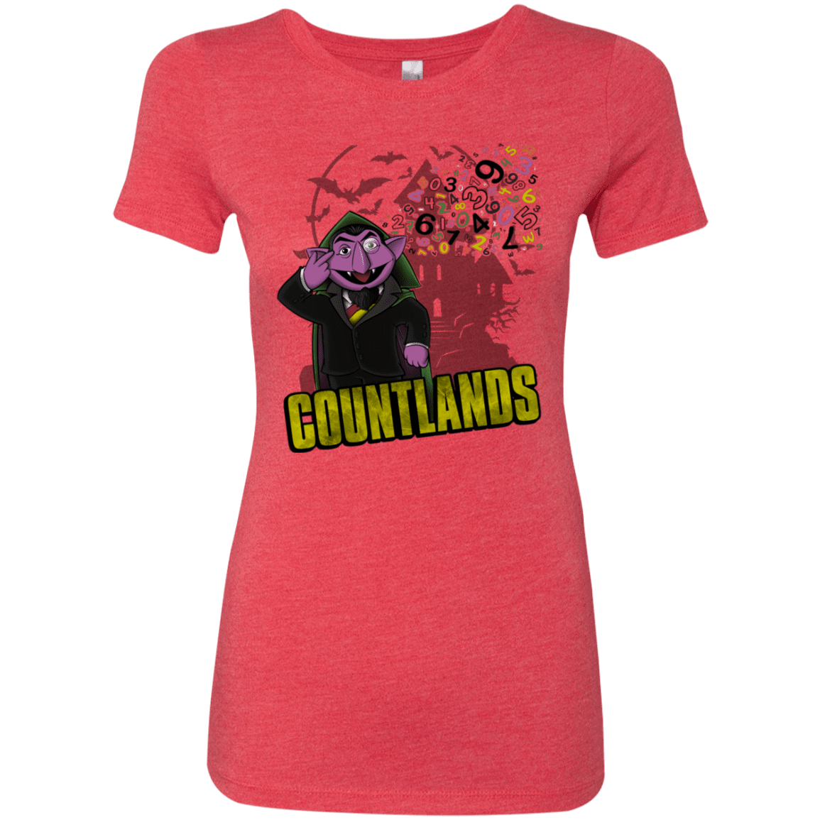 T-Shirts Vintage Red / S COUNTLANDS Women's Triblend T-Shirt