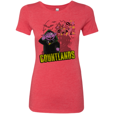 T-Shirts Vintage Red / S COUNTLANDS Women's Triblend T-Shirt