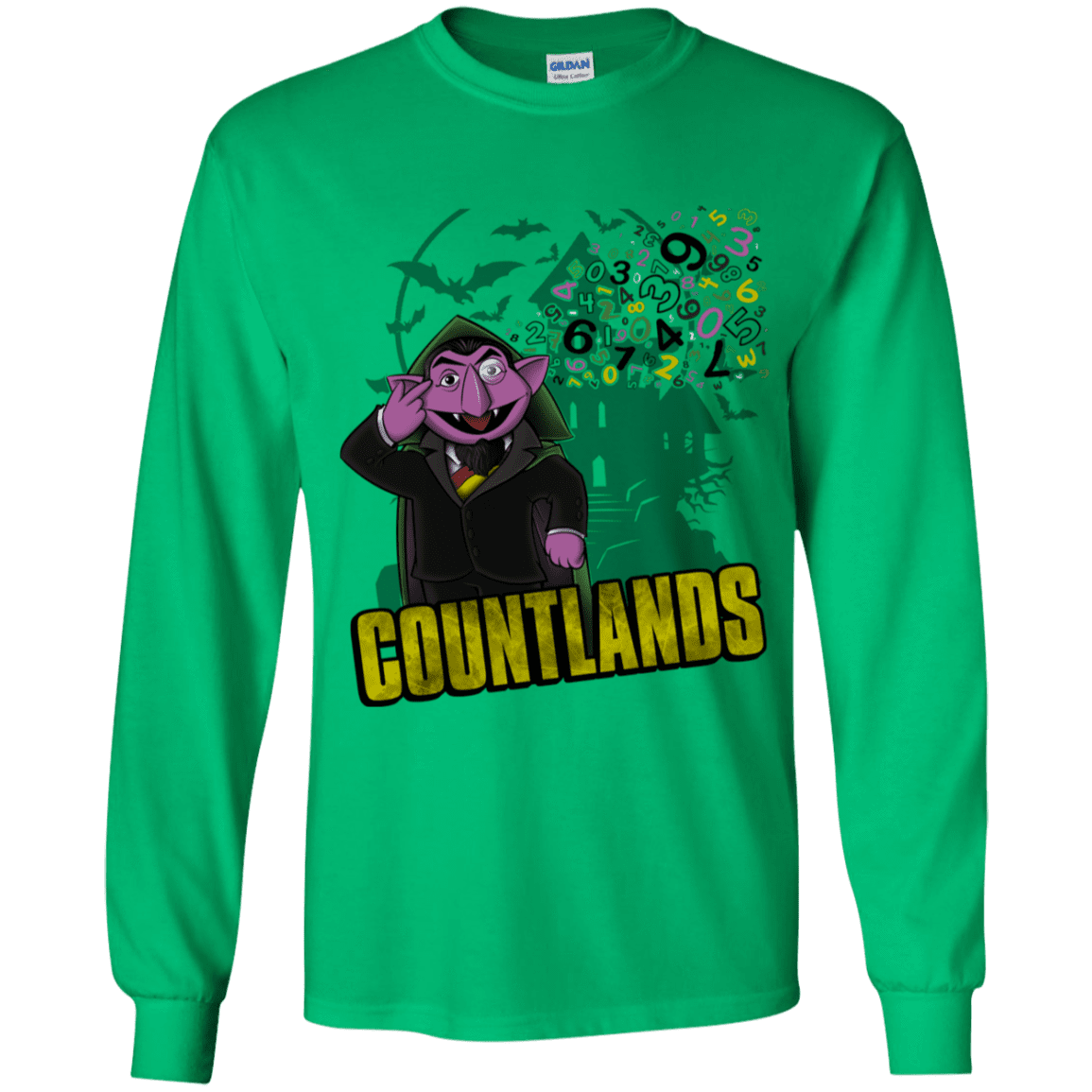T-Shirts Irish Green / YS COUNTLANDS Youth Long Sleeve T-Shirt