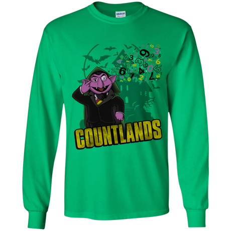 T-Shirts Irish Green / YS COUNTLANDS Youth Long Sleeve T-Shirt