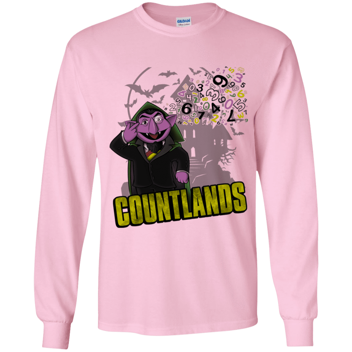 T-Shirts Light Pink / YS COUNTLANDS Youth Long Sleeve T-Shirt