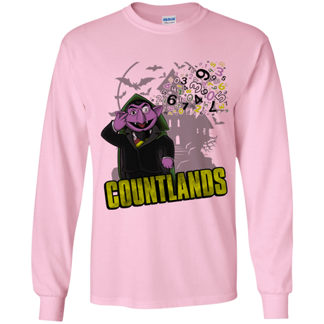 T-Shirts Light Pink / YS COUNTLANDS Youth Long Sleeve T-Shirt