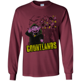 T-Shirts Maroon / YS COUNTLANDS Youth Long Sleeve T-Shirt